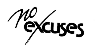 NO EXCUSES logo