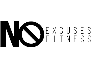 NO EXCUSES FITNESS logo