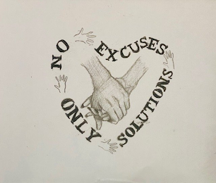 NO EXCUSES ONLY SOLUTIONS logo