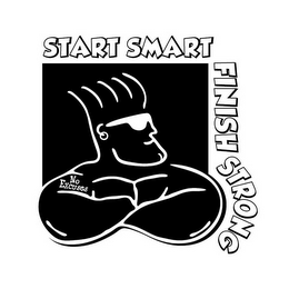 NO EXCUSES START SMART FINISH STRONG logo