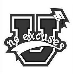 NO EXCUSES U logo