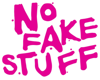 NO FAKE STUFF logo