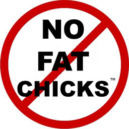 NO FAT CHICKS logo