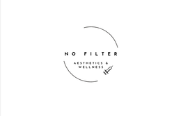 NO FILTER AESTHETICS & WELLNESS logo
