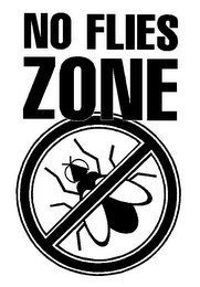NO FLIES ZONE logo