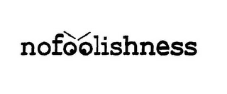 NO FOOLISHNESS logo