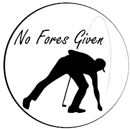 NO FORES GIVEN logo