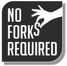 NO FORKS REQUIRED logo