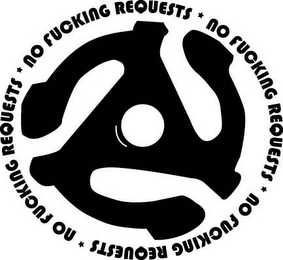NO FUCKING REQUESTS logo