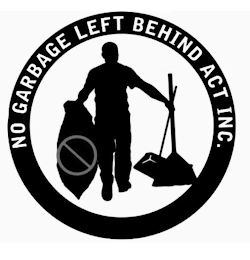 NO GARBAGE LEFT BEHIND ACT INC. logo