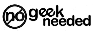 NO GEEK NEEDED logo