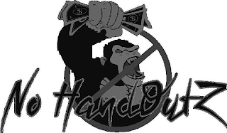 NO HANDOUTZ logo