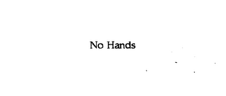NO HANDS logo