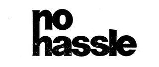 NO HASSLE logo