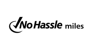 NO HASSLE MILES logo