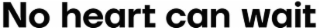 NO HEART CAN WAIT logo