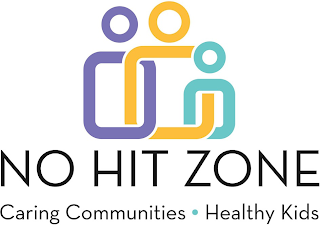 NO HIT ZONE CARING COMMUNITIES · HEALTHY KIDS logo