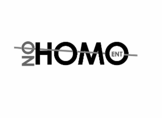 NO HOMO ENT logo