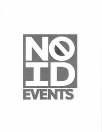 NO ID EVENTS logo