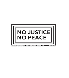 NO JUSTICE NO PEACE THE ANDREW W. COOPER YOUNG JOURNALIST IN TRAINING PROGRAM YJIT FOUNDED 2004 logo