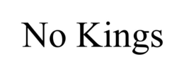 NO KINGS logo