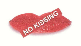 NO KISSING logo