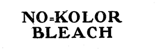 NO-KOLOR BLEACH logo