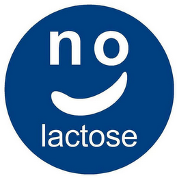 NO LACTOSE logo