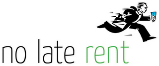 NO LATE RENT logo