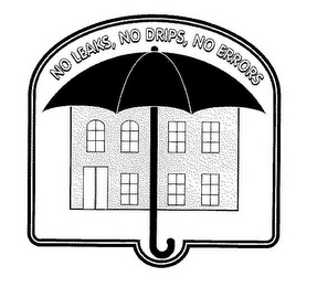 NO LEAKS, NO DRIPS, NO ERRORS logo