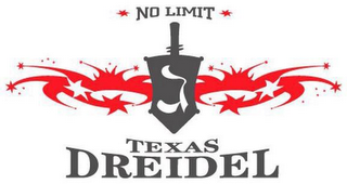 NO LIMIT TEXAS DREIDEL logo