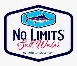 NO LIMITS SALTWATER NOLIMITSSALTWATER.COM logo