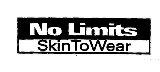 NO LIMITS SKIN TO WEAR logo