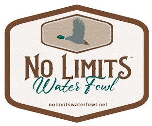NO LIMITS WATERFOWL logo