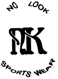 NO LOOK NK SPORTS WEAR logo