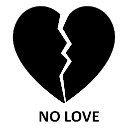 NO LOVE logo