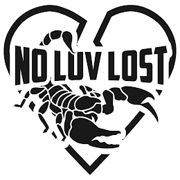 NO LUV LOST logo