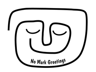 NO MARK GREETINGS logo