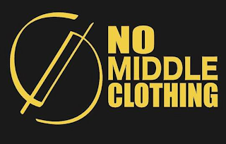 NO MIDDLE CLOTHING logo