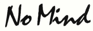 NO MIND logo