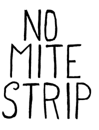 NO MITE STRIP logo