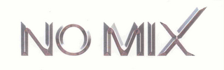 NO MIX logo
