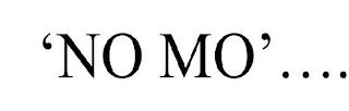 'NO MO'..... logo