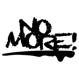 NO MORE! logo