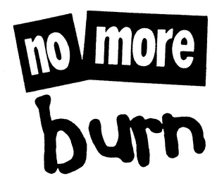 NO MORE BURN logo