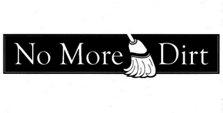 NO MORE DIRT logo