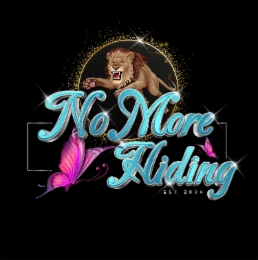NO MORE HIDING EST 2024 logo
