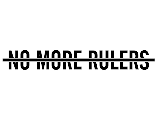 NO MORE RULERS logo