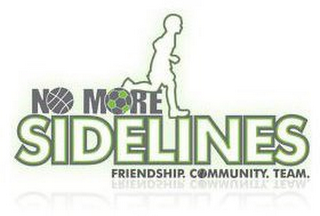 NO MORE SIDELINES FRIENDSHIP. COMMUNITY. TEAM. logo