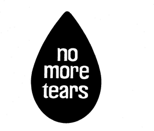NO MORE TEARS logo